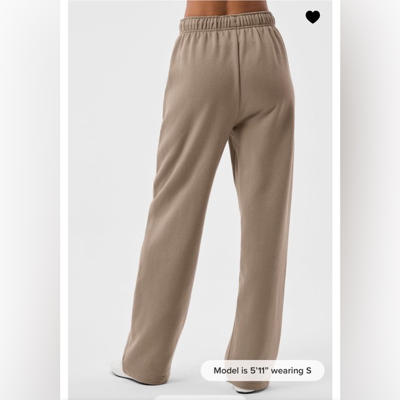 COPY - Alo Yoga Accolade Straight Leg Sweatpant Expresso XXSmall - Picture 5 of 12